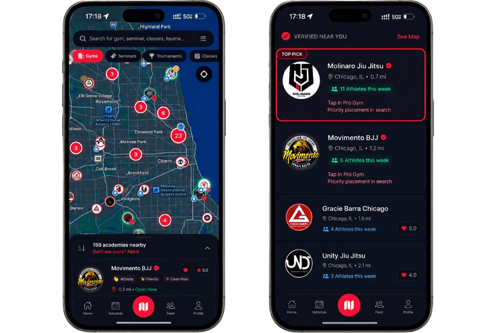 Tap In Search Placement Mockup