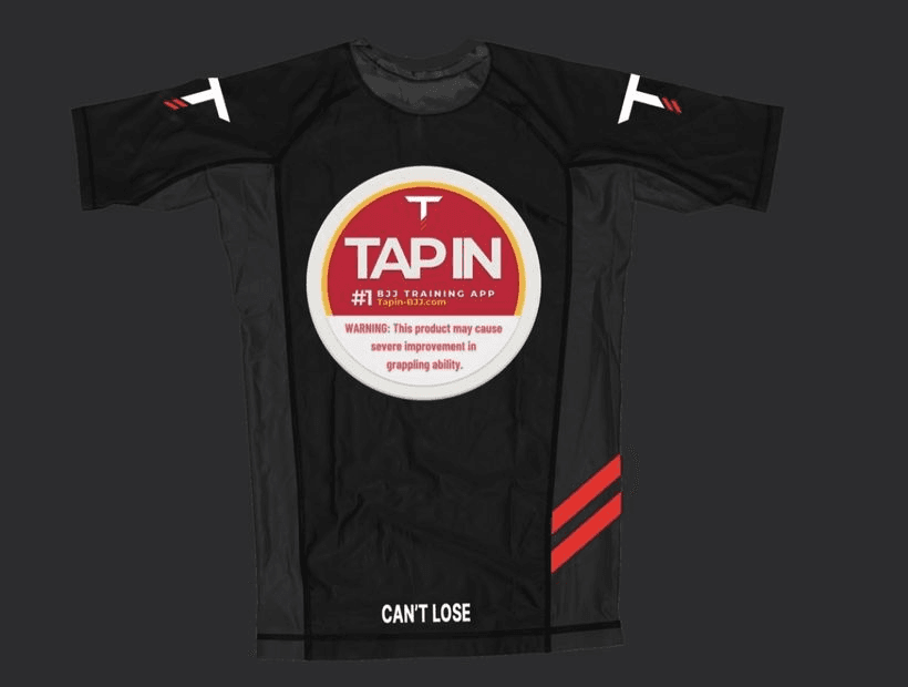 TAP IN WARNING RASHGUARD